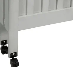 Babyletto Origami Mini Crib - Grey