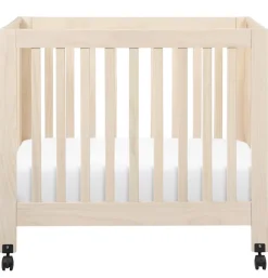 Babyletto Origami Mini Crib - Washed Natural