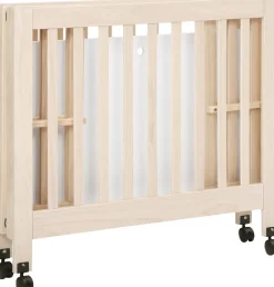 Babyletto Origami Mini Crib - Washed Natural