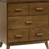 Babyletto Scoot 3-Drawer Changer Dresser w/Removable Changing Tray - Natural Walnut