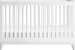 Babyletto Scoot 3-in-1 Convertible Crib w/Toddler Bed Conversion Kit - White
