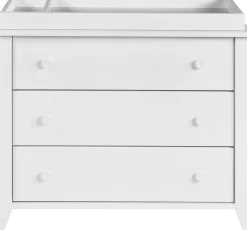 Babyletto Sprout 3-Drawer Changer Dresser w/Removable Changing Tray - White