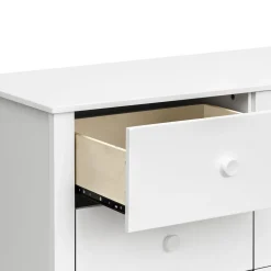 Babyletto Sprout 6-Drawer Double Dresser - White