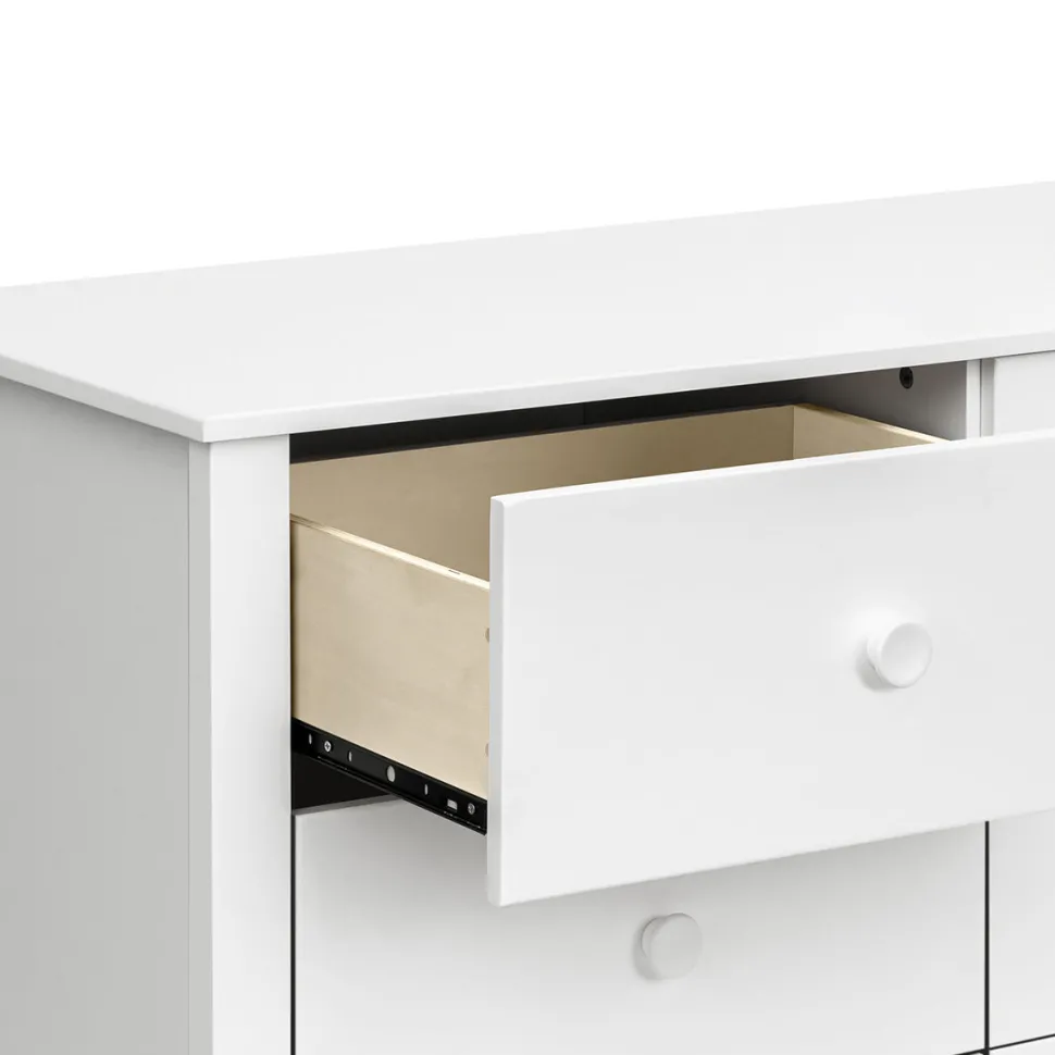 Babyletto Sprout 6-Drawer Double Dresser - White