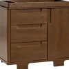 Babyletto Yuzu 3-Drawer Changer Dresser, KD w/Removable Changing Tray - Natural Walnut