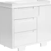 Babyletto Yuzu 3-Drawer Changer Dresser, KD w/Removable Changing Tray - White