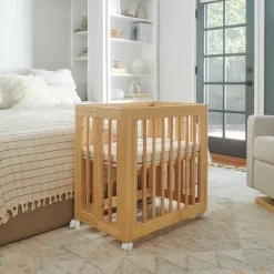 Babyletto Yuzu 8-in-1 Convertible Crib with All-Stages Conversion Kit - Natural