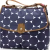 Babymel Satchel Diaper Bag - Navy Dot