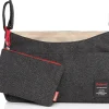 Babymel Stroller Organizer - Tweed Grey