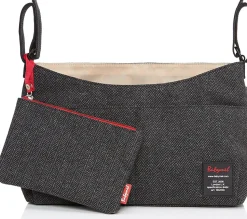 Babymel Stroller Organizer - Tweed Grey