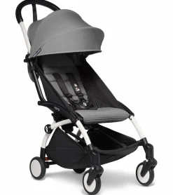 Babyzen YOYO2 Ultra Compact 6+ Stroller (One Box) - White / Grey