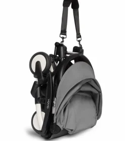 Babyzen YOYO2 Ultra Compact 6+ Stroller (One Box) - White / Grey