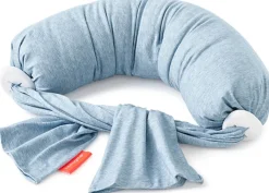 bbhugme Nursing Pillow - Blue Melange