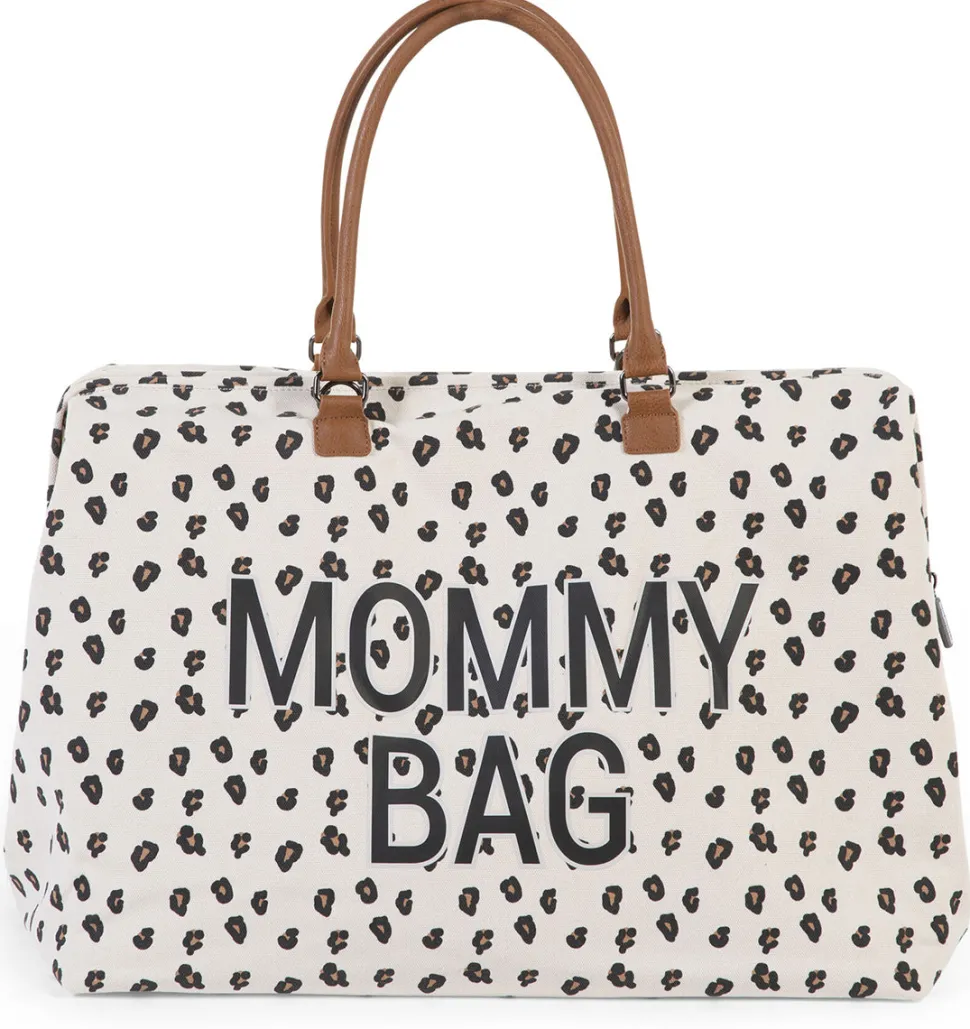 BEABA Childhome Canvas Mommy Bag - Leopard