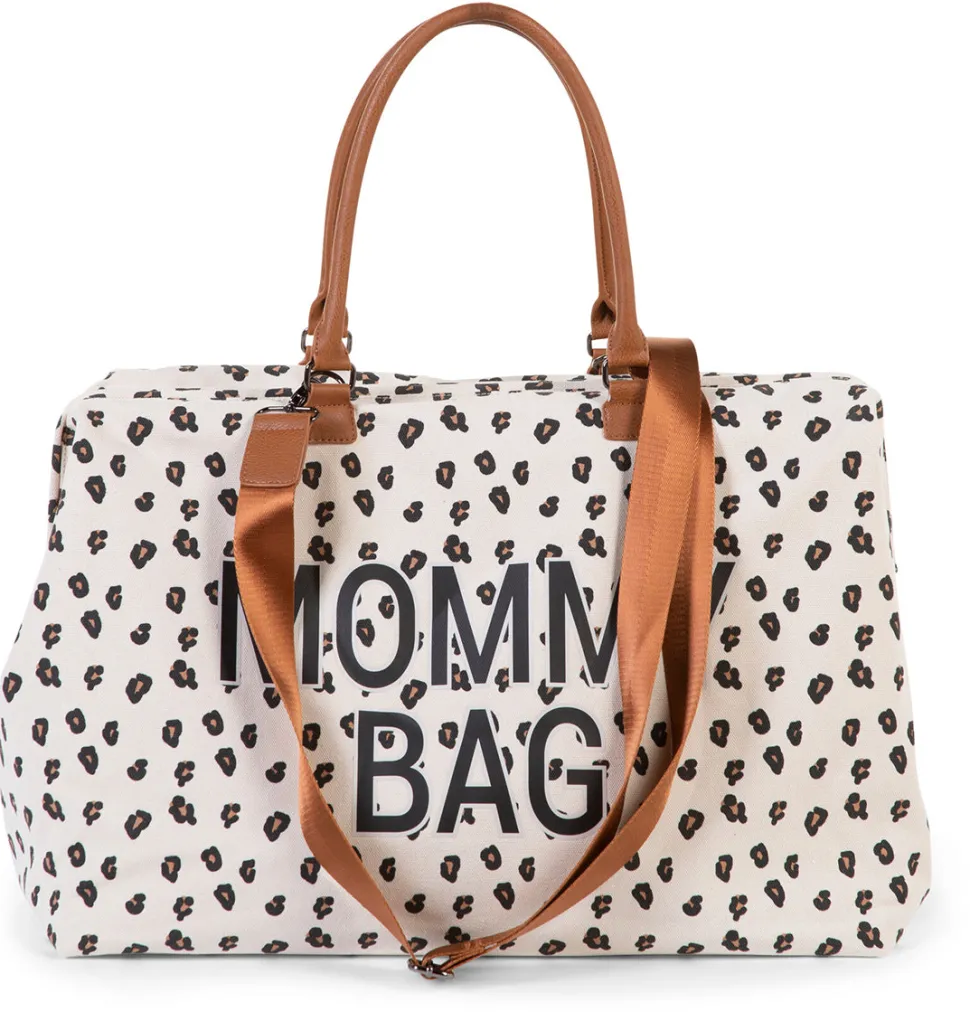 BEABA Childhome Canvas Mommy Bag - Leopard