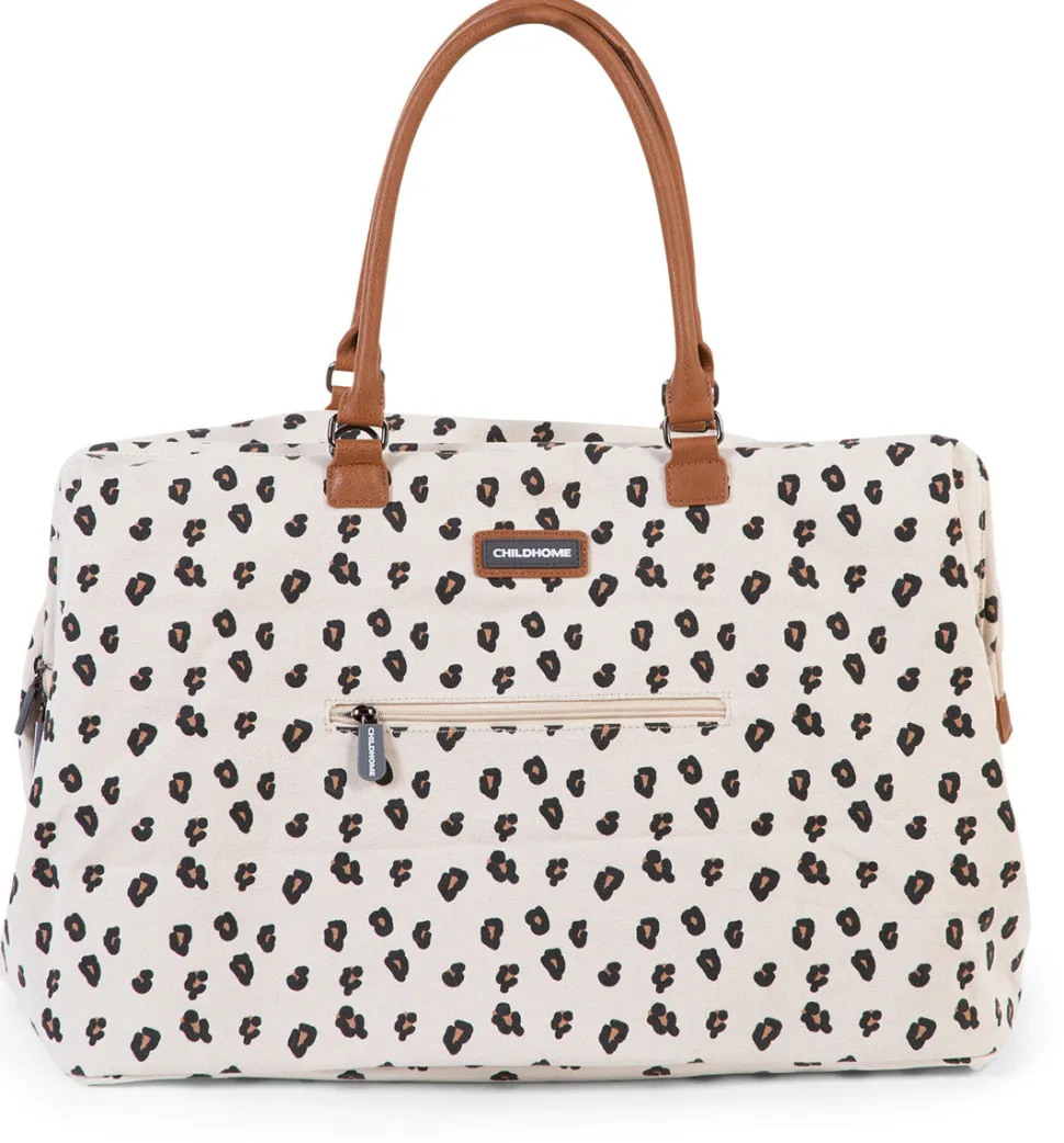 BEABA Childhome Canvas Mommy Bag - Leopard