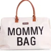 BEABA Childhome Canvas Mommy Bag - Off-White & Black