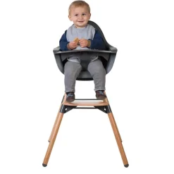 Beaba Childhome Evolu ONE.80° High Chair - Anthracite
