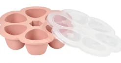 Beaba Multiportions 5oz Silicone Tray - Rose