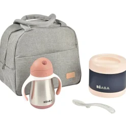 Beaba On-The-Go Meal Set - Rose