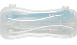 Beaba Set of 2 Spoon Travel Set - Cloud/Rain