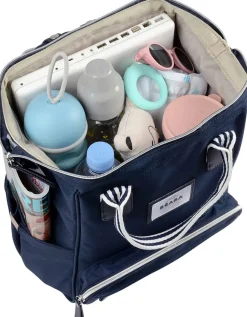 Beaba Wellington Backpack Diaper Bag - Navy