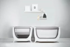 BEABA x Shnuggle Air Full Size Crib Conversion Kit - Dove Grey