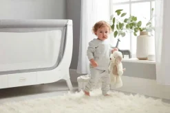 BEABA x Shnuggle Air Full Size Crib Conversion Kit - Dove Grey