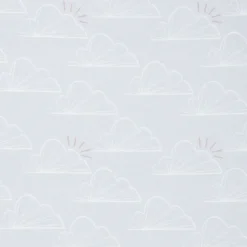 BEABA x Shnuggle Bedside Sleeper Infant Crib Bedding Set - Cloud