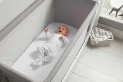 BEABA x Shnuggle Full Size Crib Airflow Mattress - White
