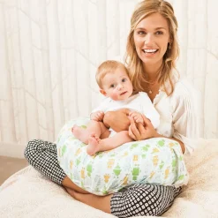 Bebe au Lait Simple Nursing Pillow Cover - Robots
