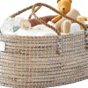 BEBE BASK LILY Diaper Caddy - Dove