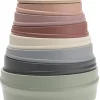 BIBS Wobbly Tower Pastel Rainbow