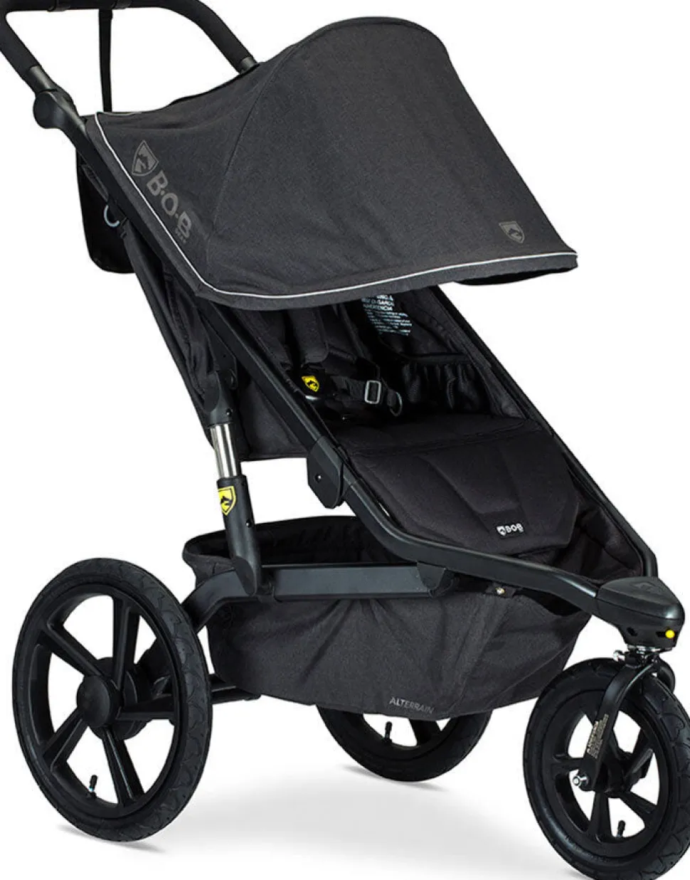 BOB Alterrain Jogging Stroller - Melange Black