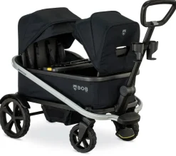 BOB Renegade (3 Seater) Stroller Wagon + Canopies Bundle - Nightfall
