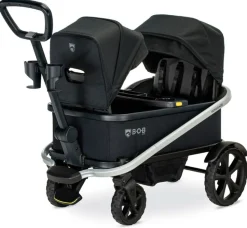 BOB Renegade (3 Seater) Stroller Wagon + Canopies Bundle - Nightfall