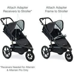 BOB Single Jogging Stroller Adapter for Peg Perego Infant Car Seats