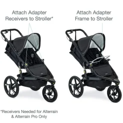 BOB Single Jogging Stroller Adapter for Chicco Infant Car Seats