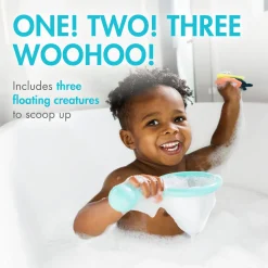 Boon WATER BUGS Floating Bath Toys with Net
