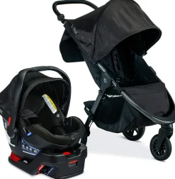 Britax B-Free & B-Safe Gen2 FlexFit Travel System - Midnight