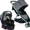 Britax B-Lively & B-Safe Gen2 FlexFit Travel System - Fog (SafeWash)