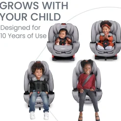 Britax One4Life ClickTight All-in-One Convertible Car Seat - Diamond Quilted Gray