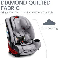 Britax One4Life ClickTight All-in-One Convertible Car Seat - Diamond Quilted Gray