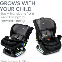 Britax Poplar Narrow Convertible Car Seat - Stone Onyx