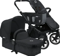 Bugaboo 2014 Donkey Stroller Compact Fold Base - All Black