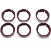 Bugaboo Bee 5 Wheel Caps - Dark Red