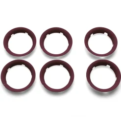 Bugaboo Bee 5 Wheel Caps - Dark Red