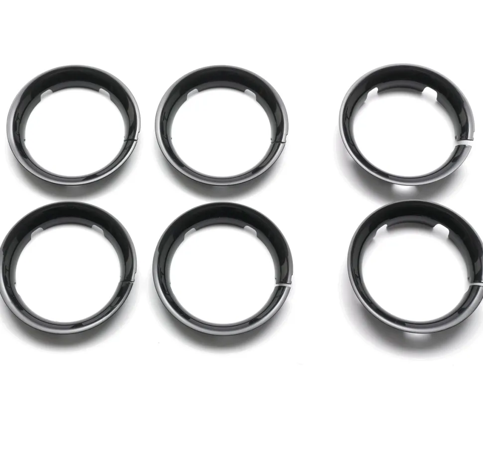 Bugaboo Bee 5 Wheel Caps - Glossy Black