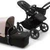 Bugaboo Donkey 5 Mono Complete Single-to-Double Stroller - Black / Midnight Black / Misty White