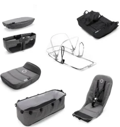 Bugaboo Donkey 2 Style Set - Grey Melange